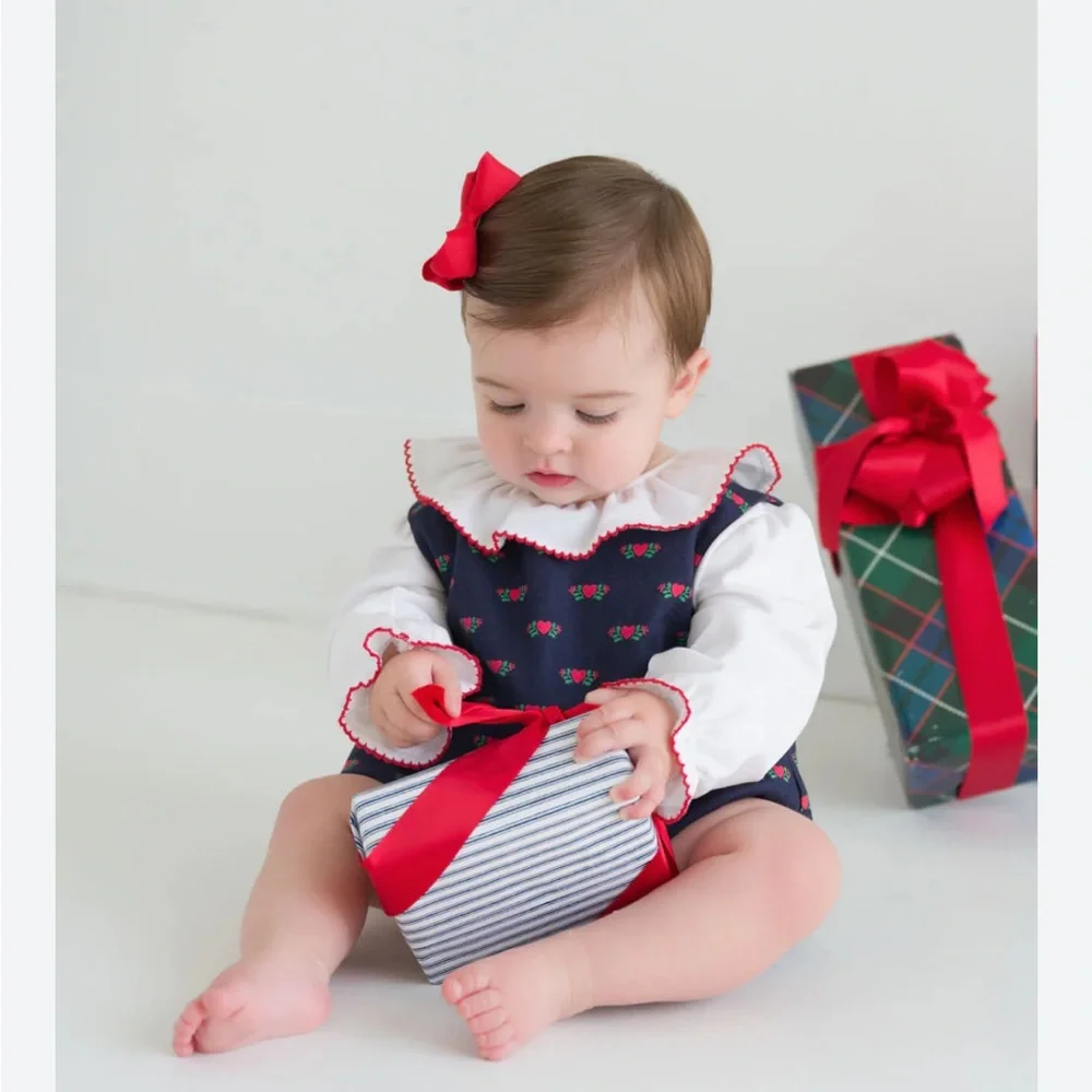The Beaufort Bonnet Co. Brooksy Bubble Set With Peter Pan Collar TBBC 2T